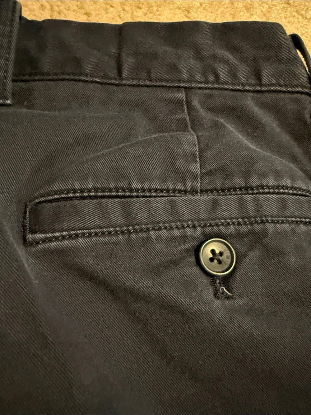J. Crew Navy Straight-Fit Chino Pants